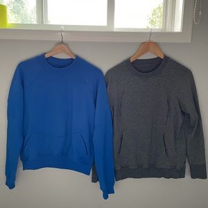 2 lululemon crew necks